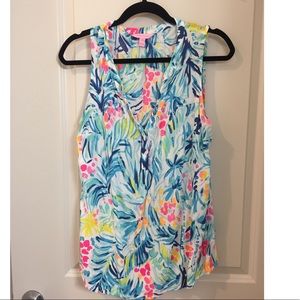 Lilly Pulitzer Sleeveless Stacey in Tippy Top, M
